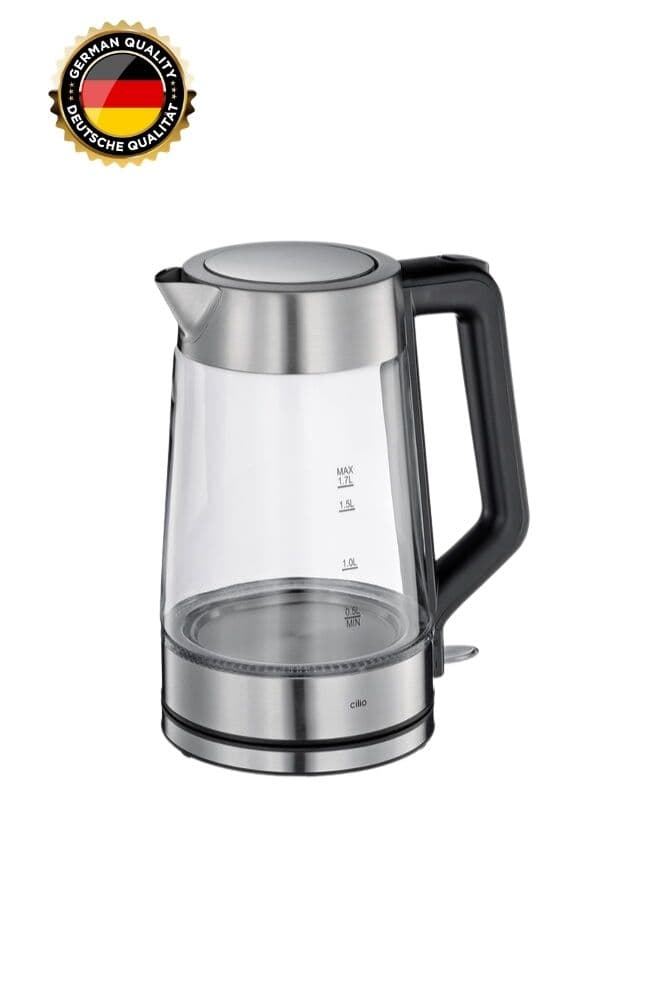 Cilio Işıklı 1.7 Lt Cam Kettle - Su Isıtıcı