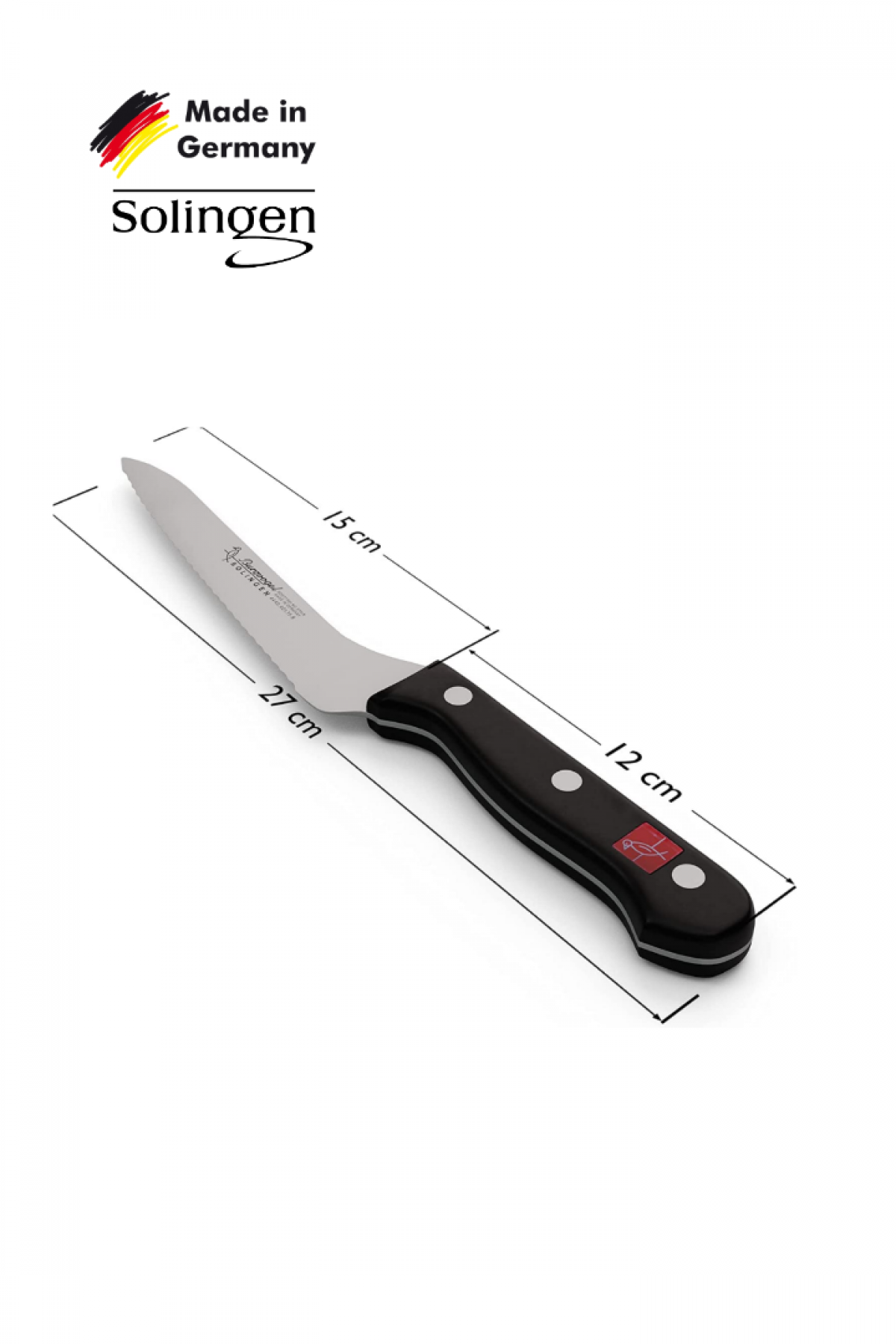Solingen Burgvogel Basic SERIE4000 20 cm Donmuş Gıda-Ekmek Bıçağı