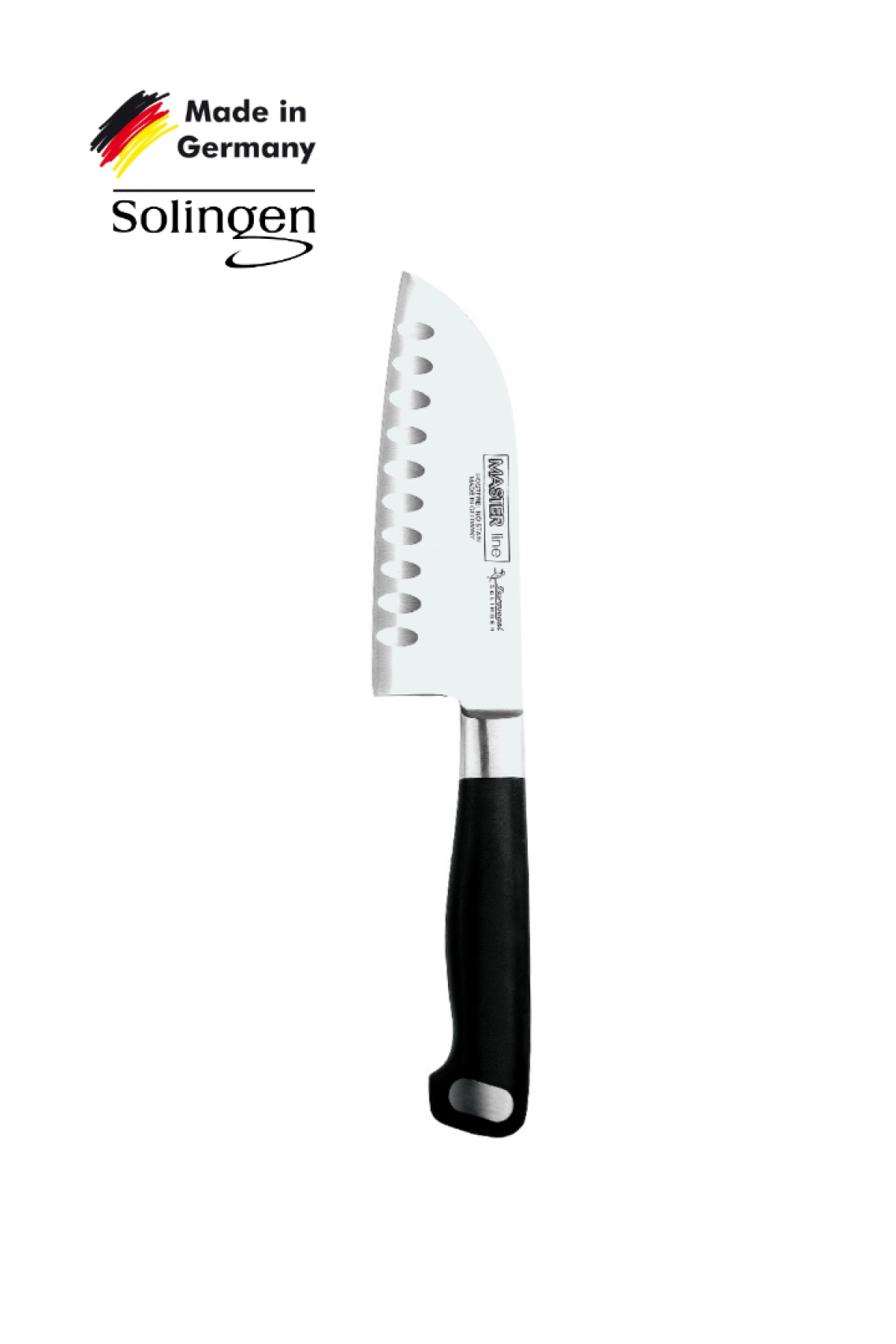 Solingen Burgvogel Masterline Kanallı 13 cm Santoku