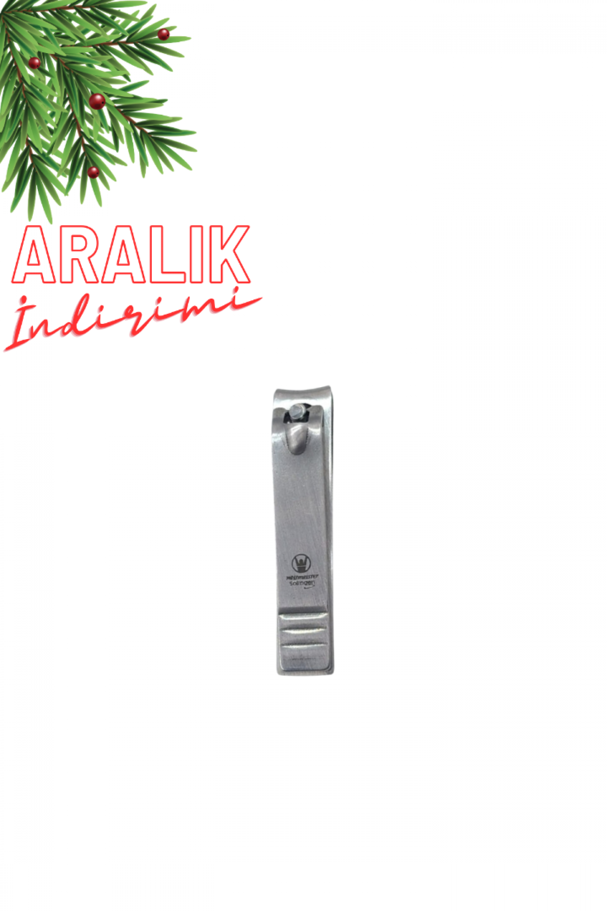 Solingen Weltmeister 6.5 cm Inox Tırnak Makası Çıtçıt