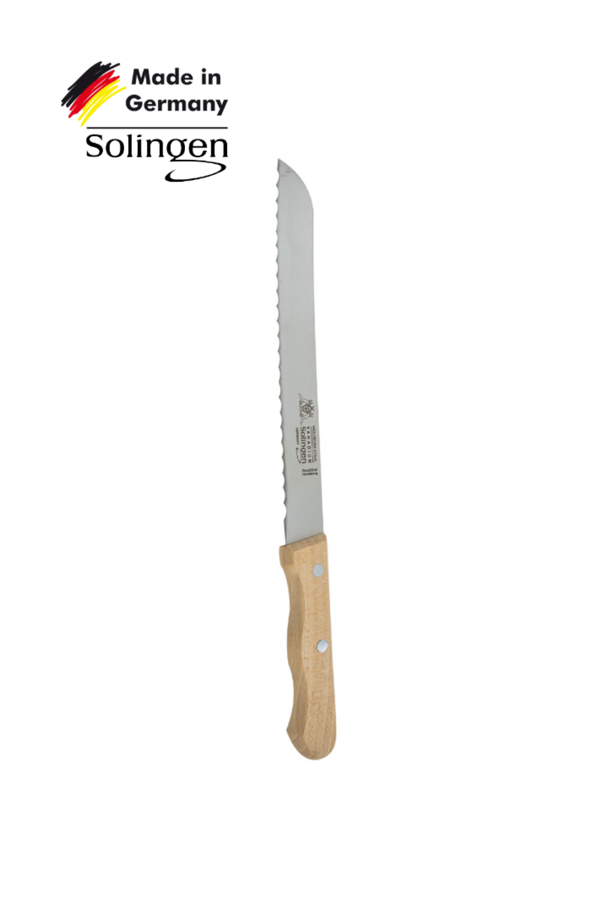 Solingen Max Melchior 20cm Zeytin Sap Ekmek Bıçağı