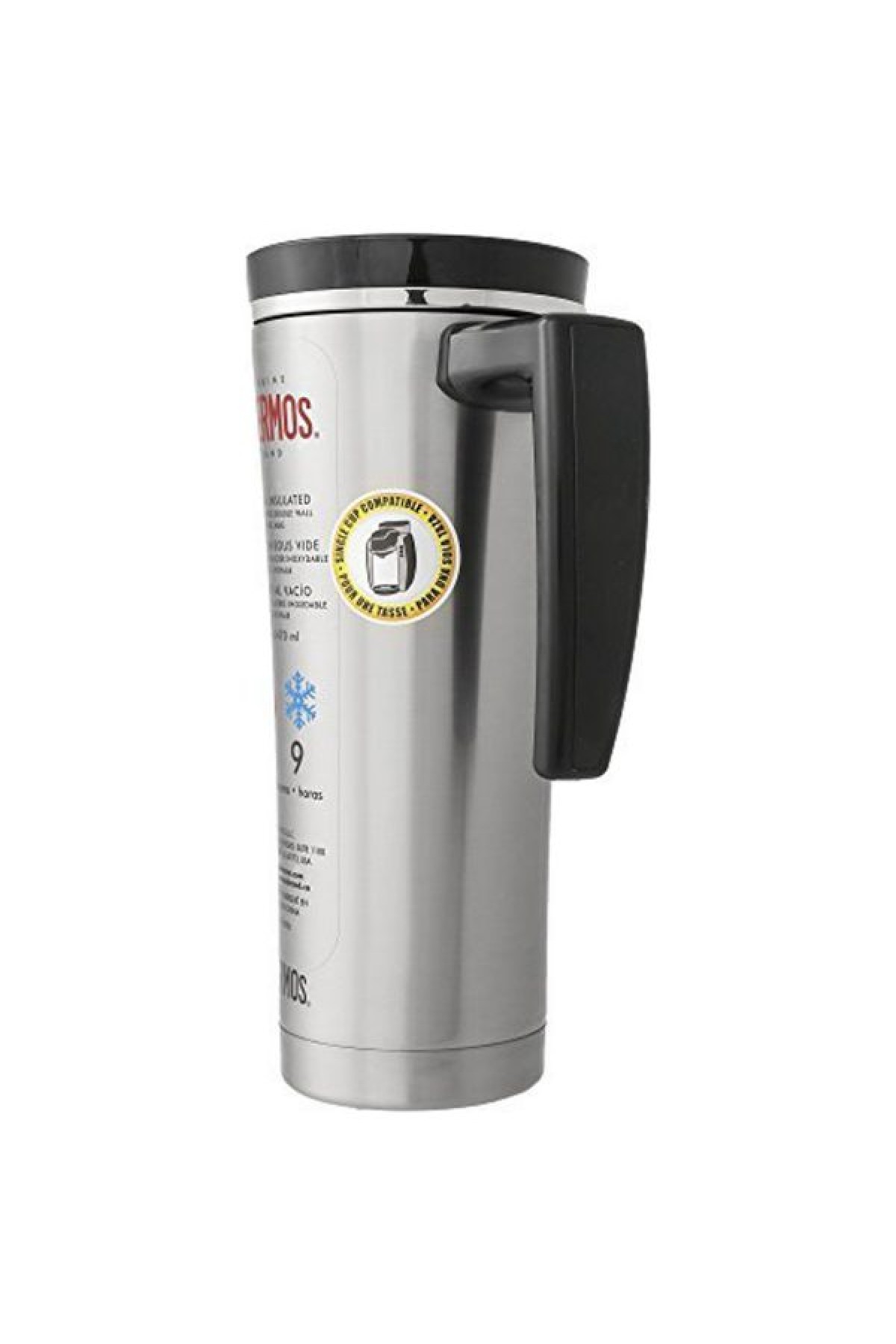 Thermos Ns 100 Çelik Mug Termos 470Ml. Siyah 191802