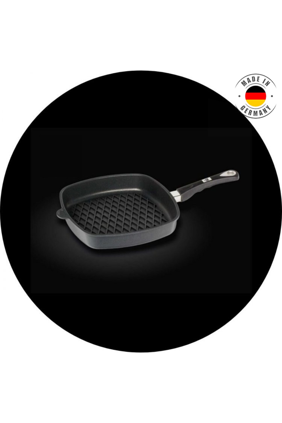 AMT BBQ Kare Tava – (Çap: 28x28cm Derinlik: 5cm)